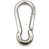 Jingyi Stainless Steel Spring Snap Hook 6 Sizes from 1/8" to 1/2"-B00PV59E74