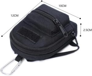 Nylon Tactical Bag Outdoor Molle Portable Waist Fanny Pack Men Phone Pouch Camping Hunting Tactical Waist Bag EDC Gear Purses-B0DHH448SZ