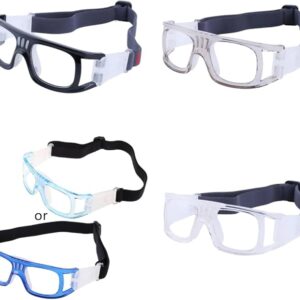 1 pcs - Sport Protective Goggles Glasses Safe Basketball Soccer Football Cycling (55 Gram)-B0DP86T7HH