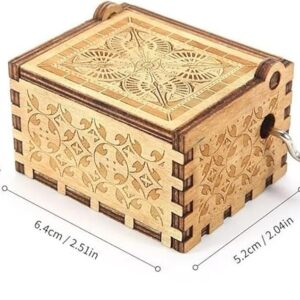 1Pcs Small Handy Music box Gifts for happy birthday wooden Randomly Shape (Purpel Edition)-B0DJRX8LJ4