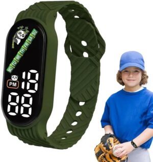 Kids Watch Waterproof Accurate Touch Screen Digital Watch Students Watch For Children's Daily Gift Watch BLACK-B0DDH4TSP8