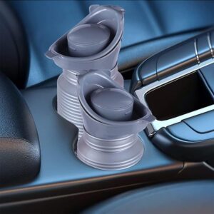 750ml Potty Training Portable Travel Cartoon Urinal Stretch Car Toilet For Boy Kids Men Women Plastic Color May Different-	B0CNWC1771