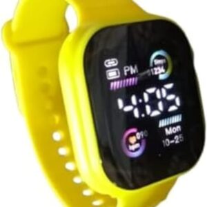 [1Pcs] Led Display Digital Kids Watches Sport Boys Girls Luminous Children’s Electronic Wristwatch Students Clock Watches Relojes 2024-B0DGDMGKM4