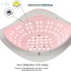 Nail Dryer 320W SUN X26 Max Nail UV LED Lamp Manicure Apparatus Phototherapy Manicure Lamp Quick Dry Nail Gel Dryer Lamp Sensor (Color : 320W SUN X26 MAX H,81 LED Plugs Type : EU)-B0DPCT7BP1