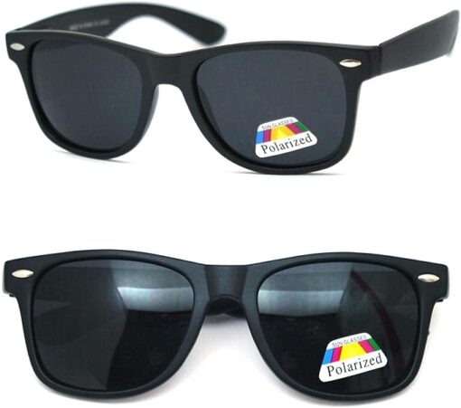 MySouq – Store Polarized Square Shape Sunglasses Large and Classic size UV400-B091C99DSR