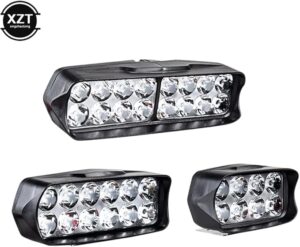 1Pcs 12V E-bike Front Light Motorcycle Electric Bike Bicycle LED Headlight Super Bright Tricycle Lamp 8/12/16 Led Cycling Parts-B0CCSW2TWP