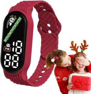Kids Watch Waterproof Accurate Touch Screen Digital Watch Students Watch For Children's Daily Gift Watch BLACK-B0DDH4TSP8