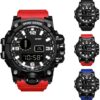 Random Color - Men's LED Digital Watch Men Sport Watches Fitness Electronic Watch Multifunction Military Sports Watches Clock Kids Gifts-B0D2BSC8RZ