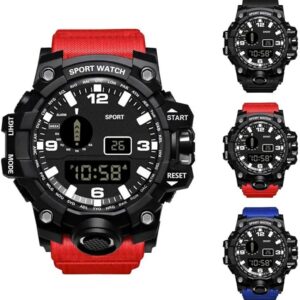 61TZWwEKO-L._AC_SX679_ Random Color - Men's LED Digital Watch Men Sport Watches Fitness Electronic Watch Multifunction Military Sports Watches Clock Kids Gifts-B0D2BSC8RZ