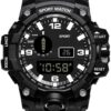 Random Color - Men's LED Digital Watch Men Sport Watches Fitness Electronic Watch Multifunction Military Sports Watches Clock Kids Gifts-B0D2BSC8RZ