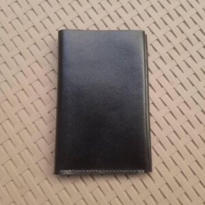 61WOgawAWhL._AC_SL1156_ Leather Passport Wallet, Natural leather, With Multi Credit Card Slot- Black-B09SZ9MJTV
