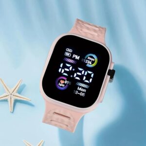 [1Pcs] Led Display Digital Kids Watches Sport Boys Girls Luminous Children’s Electronic Wristwatch Students Clock Watches Relojes 2024-B0DGDMGKM4