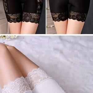 Black, XL(65kg-90kg) - Women Panties Seamless Safety Short Pants Women's High Waist Stretch Shorts Briefs Slimming Underwear Woman Summer Lingerie-B0BQSVQJGF