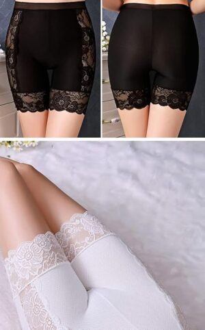 Black, XL(65kg-90kg) - Women Panties Seamless Safety Short Pants Women's High Waist Stretch Shorts Briefs Slimming Underwear Woman Summer Lingerie-B0BQSVQJGF