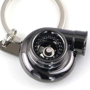 61Yxh5PXjPL._AC_SY575_ New Turbo Turbocharger Keychain Key Chain Ring Keyring Keyfob (Gunmetal Black), Gunmetal, S-B009KW82CC