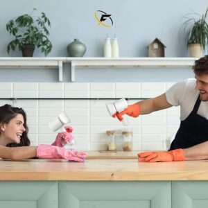 Electric Cleaning Brush with 3 Brush Heads, Electric Spin Scrubber, Bathroom Rechargeable Scrub Brush-B0DG41L8YR