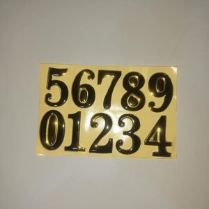 61aXy72MiuL._AC_SY879_ Numeral Door Plaque House Drawer Sign Plating Gate Digits 0 to 9 Number Tag Hotel Home Sticker Address Door Label-B0BCXHJCZW