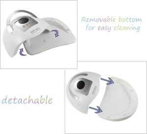 Nail Dryer 320W SUN X26 Max Nail UV LED Lamp Manicure Apparatus Phototherapy Manicure Lamp Quick Dry Nail Gel Dryer Lamp Sensor (Color : 320W SUN X26 MAX H,81 LED Plugs Type : EU)-B0DPCT7BP1