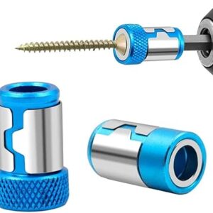 [ 1 Pieces - Random Color ] 6.35mm Universal Magnetic Ring Alloy Screwdriver Bits Anti-corrosion Strong Magnetizer-B0CR4F89BB