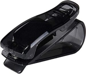 Fashion Auto Car Vehicle Visor Sunglasses Ticket Card Holder Clip (Black)B091JFK3FY