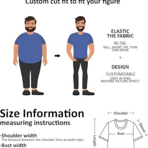 3XL Simple T-Shirt For Men Summer Block Printed Men S Clothing Every Day Casual Wear Loose Oversized Shirt Trendy Tee New Tees-A01-BC04779, 3XL-B0CFK6QG8Z