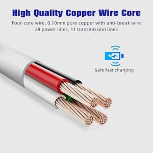 [1Pcs-100Cm-Type C-Micro USB, 100cm-Type C Male ] 2 in 1 USB Type C Cable Splitter to Micro Type-C Mobile Phone Charging Cable (C003)B0D3ZGKKFY