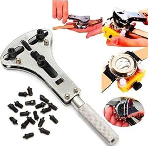 Diy Crafts CT-DIY-HI-37305 Case Movement Holder for Waterproof Watch, Change Battery Yourself Battery Tool Set Watch Repair, a No # 9 (Multicolor)-B0972Q7HDS