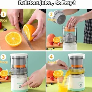 716weDUggCL._AC_SX569_ MIGECON USB Rechargeable Lemon Juicer-B09WQKX9JB