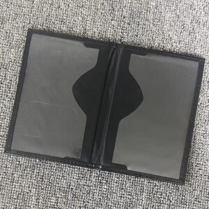 1PCs Travel Passport ID Card Cover Holder Case Faux Leather Color May Little Different (Brown Marron)-B0DBM2GQLR