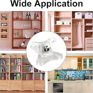 Furniture cabinet butterfly Corner connectors, L corner bracket, Mounting Bracket for Furniture, wardrobe and kitchen cabinet (12 PCS+48 Screws)-B0DPDGLT3T