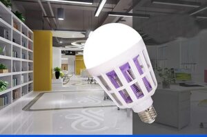 Anti-Mosquito LED Zapper Killer Flying Insect Moth Lamp Bulb Light 15W White-B091D1MNYP