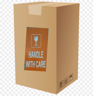 ملصق تحذير قابل للكسر، برتقالي، 50 ورقة لاصقة