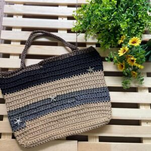 Handmade Crochet Lady Bags - شنط سيدات من الكورشيه صناعه يدوية (C0358)-B0D6GMF25G