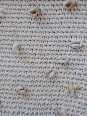 Handmade Women Crochet HandBag,34 * 30 CM- B0DDKZTX12