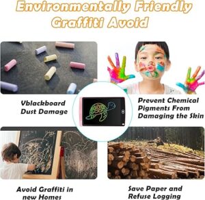 Coolzon 10 Inch Colorful LCD Writing Tablet for Children and Adults Suitable Portable LCD Writing Tablet Magic Drawing Great Gifts for 3 4 5 6 7 Years Boys Girls (Pink)-B0B4G16L2Y