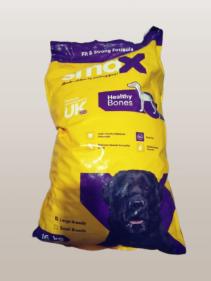 طعام جاف لسلالات الكلاب الكبيرة من سماكس - للبالغين- دجاج- 16 كيلوجرام