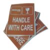 ملصق تحذير قابل للكسر، 50 ورقة لاصقة