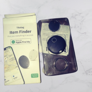 قطعه تتبع Tikotag، والذي يعمل مع ميزة "Find My" من Apple
