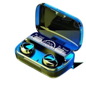 (M10) سماعات أذن بلوتوث 5.0 ستيريو صغيرة رياضية صوت جهير ميكروفون مدمج - B0DQ9ZSO86