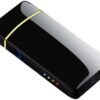 1Pcs Windproof Metal Flameless Electric Lighter Dual Arc Plasma USB Lighter LED Power Display Touch Induction Lighter (Random)-B0CD2Y7BL3
