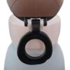 1Pcs Water Bottle For Kids Naughty Bear 650 Ml Animal Design Water Bottle With Straw Bpa Free (Browne X Black)-B0DTTSFGLN