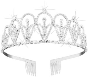 [ 1 pcs - Golden_C2 ] New Ladies Headwear and Crown Headband Bridal Party Crown Wedding Party Accessories Fashion Hair Accessories Gifts Jewe-B0CN1PJ5WL