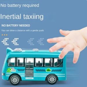 41DsXTgN1wL._AC_ 1Pcs 1:43 Bus Car - Can Open The Door Bus Gifts Inertial Fall-Resistant Car Model (Purple) 12 * 7 * 5.5 Cm-B0DFQ8Q4KP