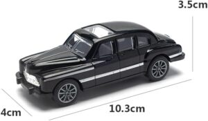 1pcs 1:43 Alloy Vintage Diecast Car Model Car Classic Cadillacs V8 Pull Back Car Model Miniature Vehicle Replica Gift For Adults 10.3Cm X 3.5Cm-B0DHLLBTLP