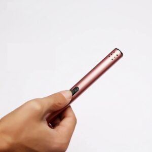 Metal Torch Lighter Outdoor Barbecue Charcoal Gas Cooker Butane Torch Soplete Cocina Stove Lighter Kitchen Igniter Gun Lighter (Silver)-B0C6686DG9