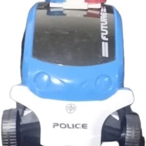 41mKYQrKTaL._AC_ 1Pcs Electric Car Transparent Gear Police Car With Light Music Kid Gifts Car Birthday Gifts for Boys and Girls B99 (Blue) 135G-B0DPNFWBG4