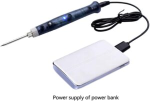 1pc - Soldering Iron 5V 8W USB Welding Wireless Charging Professional Repair Tool Durable Safe Portable Mini Electric Pen-B0DS6NQ7CN