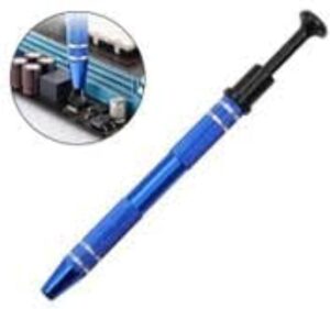 IC Extractor Anti-Skid Chip Pickup Suck Pen BGA Electronic Component Puller Tool Motherboard Circuit Extractor with Four -B0BDG14F1C