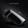 1Pcs Windproof Metal Flameless Electric Lighter Dual Arc Plasma USB Lighter LED Power Display Touch Induction Lighter (Random)-B0CD2Y7BL3
