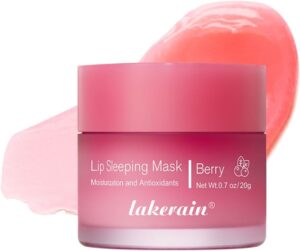 1pcs Sleeping Lip Mask for Intense Overnight Moisture (Berry) 20G-B0DSLVRZ15